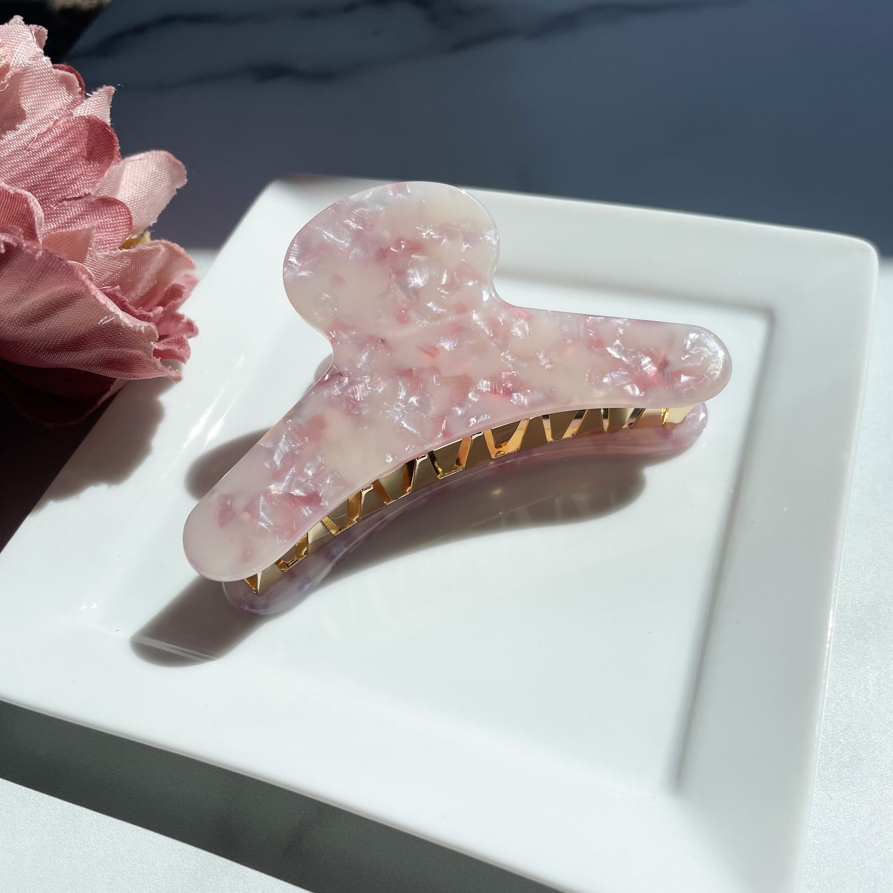 Fantasy Acetate French Claw | Unicorn Mermaid Pegasus Hair Clip