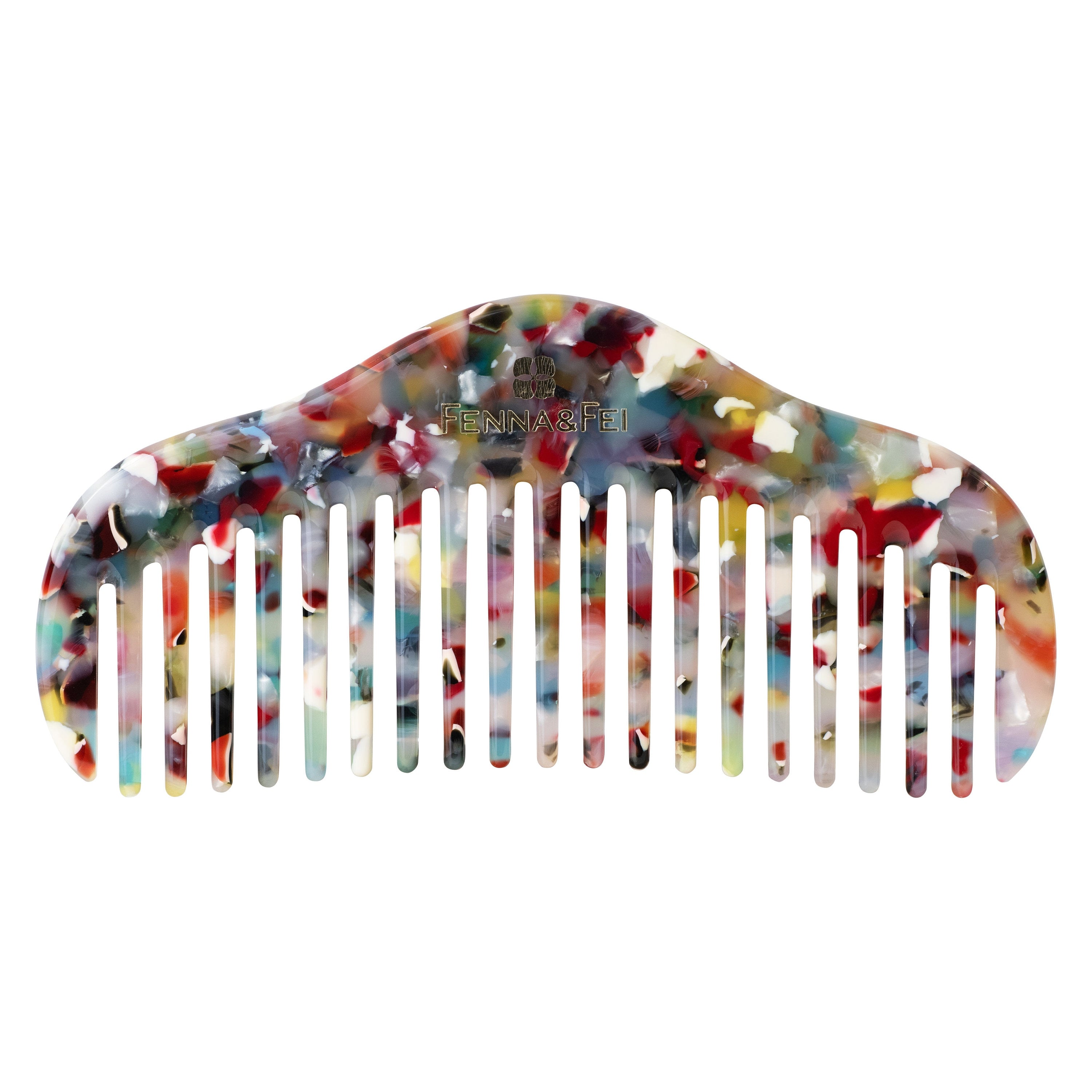 RuYi Hair Comb | Italian Resin Cellulose Acetate
