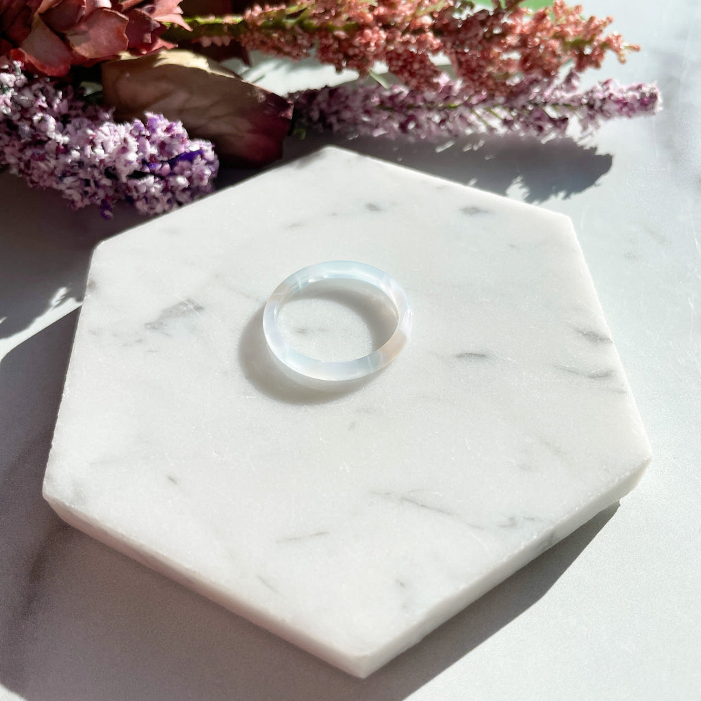 3 Pack - Spring Round Ring Collection | Tortoise Shell Acetate Resin Stacking Rings Fenna&Fei