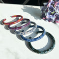 Lush Cuffs in the Hydrangea Collection| Floral Flower Bracelets Bangle Cuff
