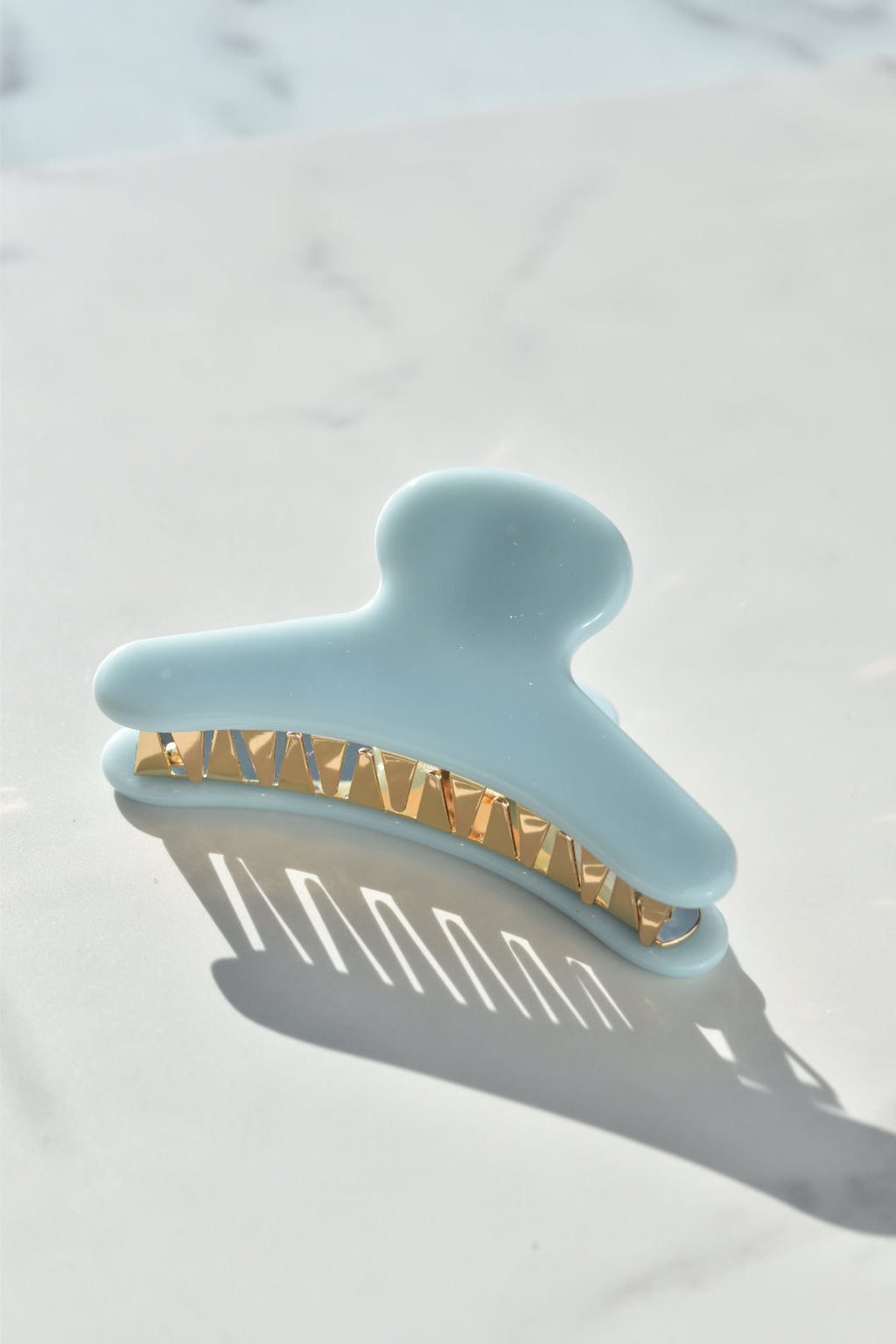 French Claw in Robins Egg | Light Blue Hair Clip