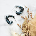 Three Pack - Trinity Hoops | Geometric Triangle Hoop Earrings Sterling Silver Posts