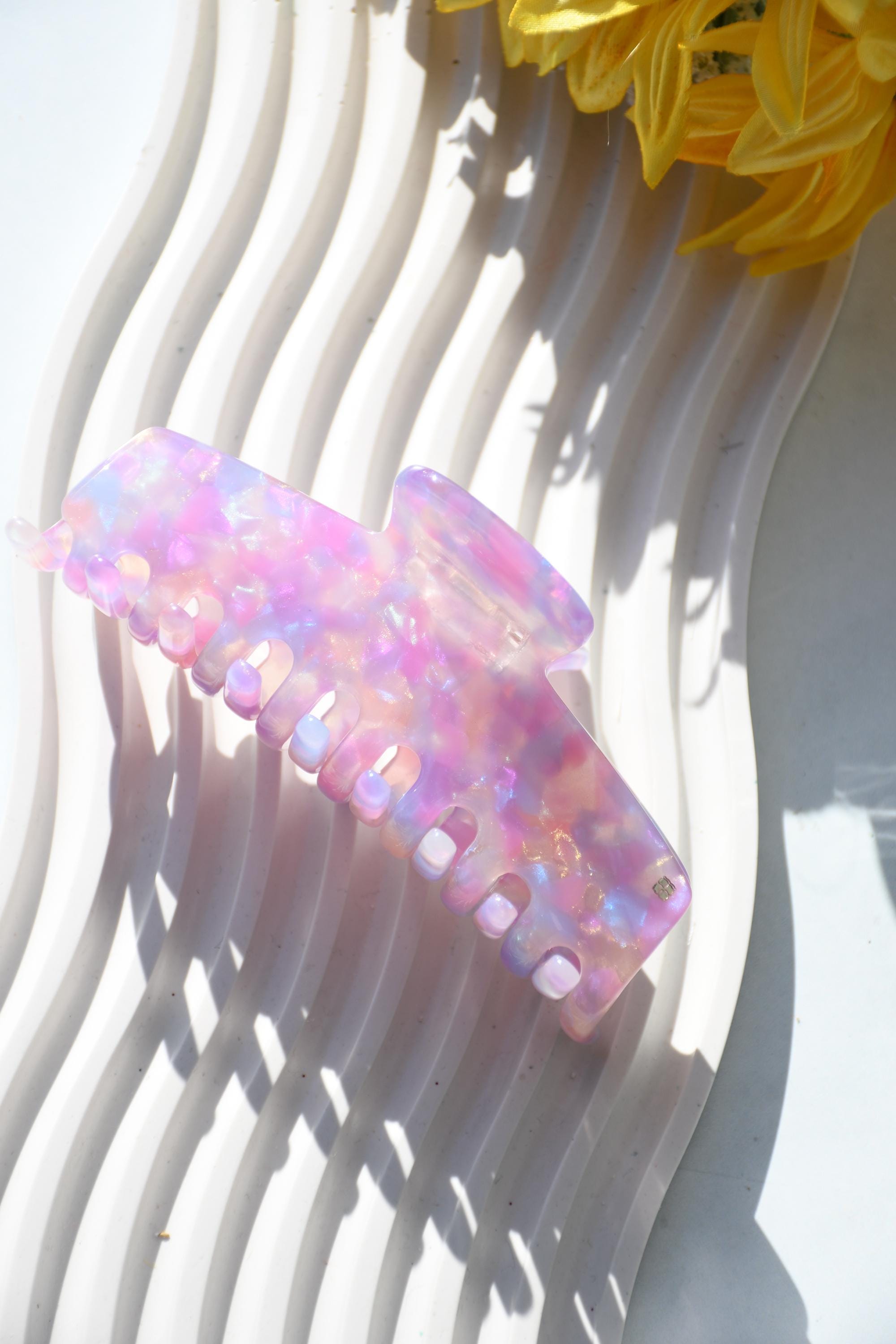 Rectangle Claw in Enchanted - All Acetate Hair Claw