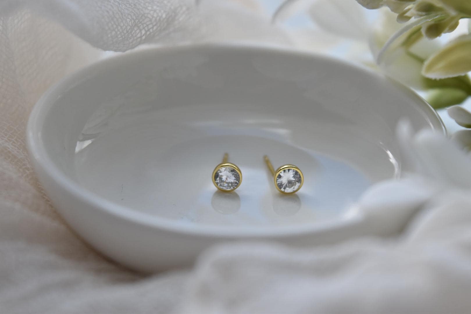 Heart Hair Claw and Earring Set | 14k Gold Vermeil, Sterling Silver