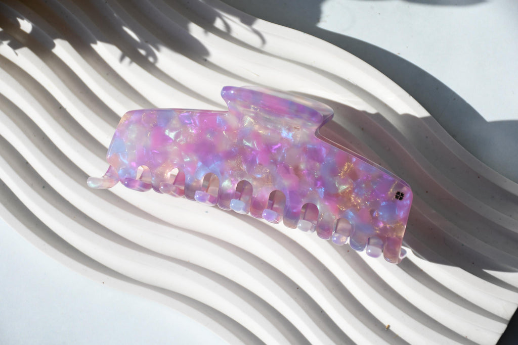 Rectangle Claw in Enchanted - All Acetate Hair Claw