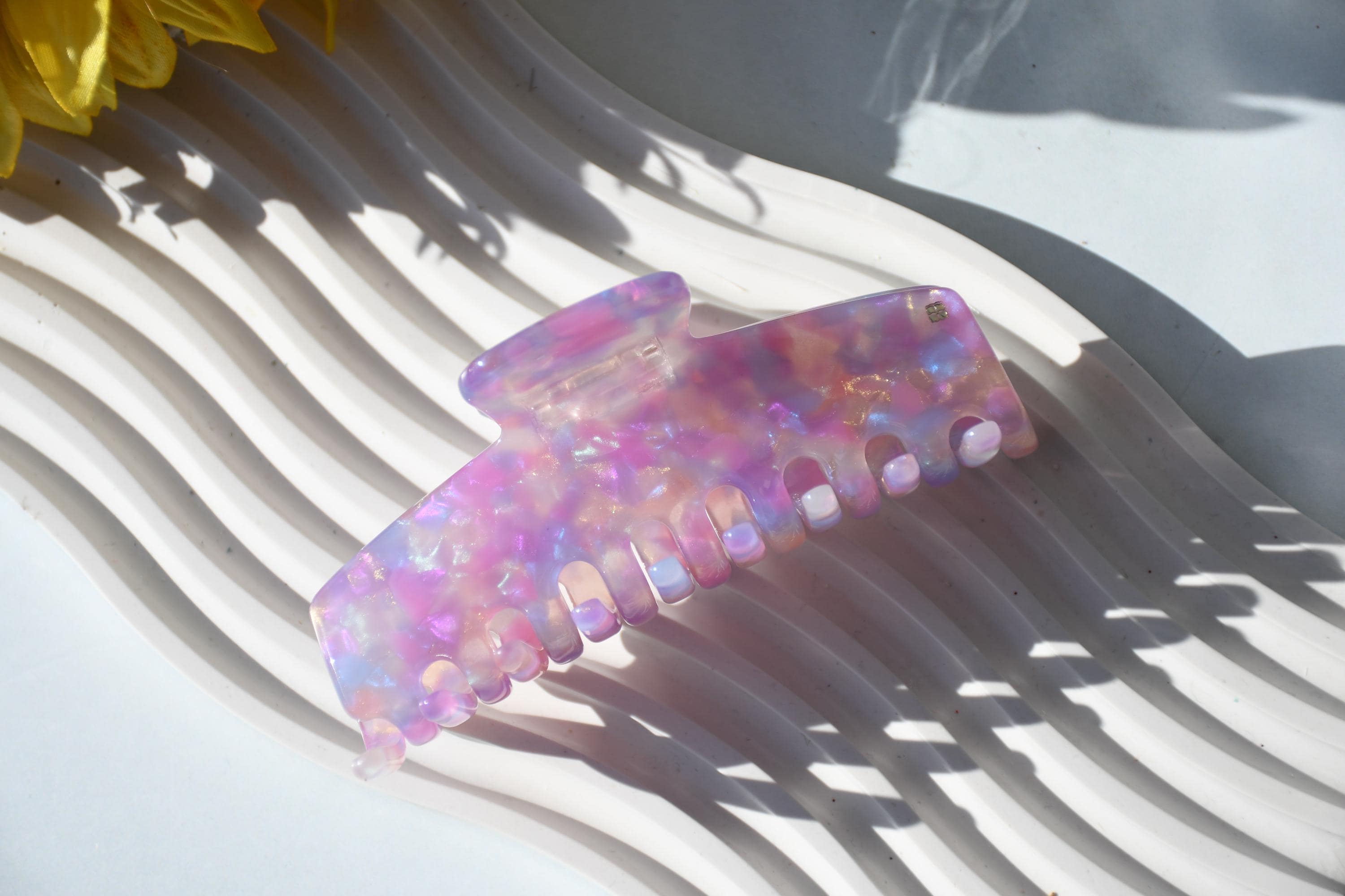 Rectangle Claw in Enchanted - All Acetate Hair Claw