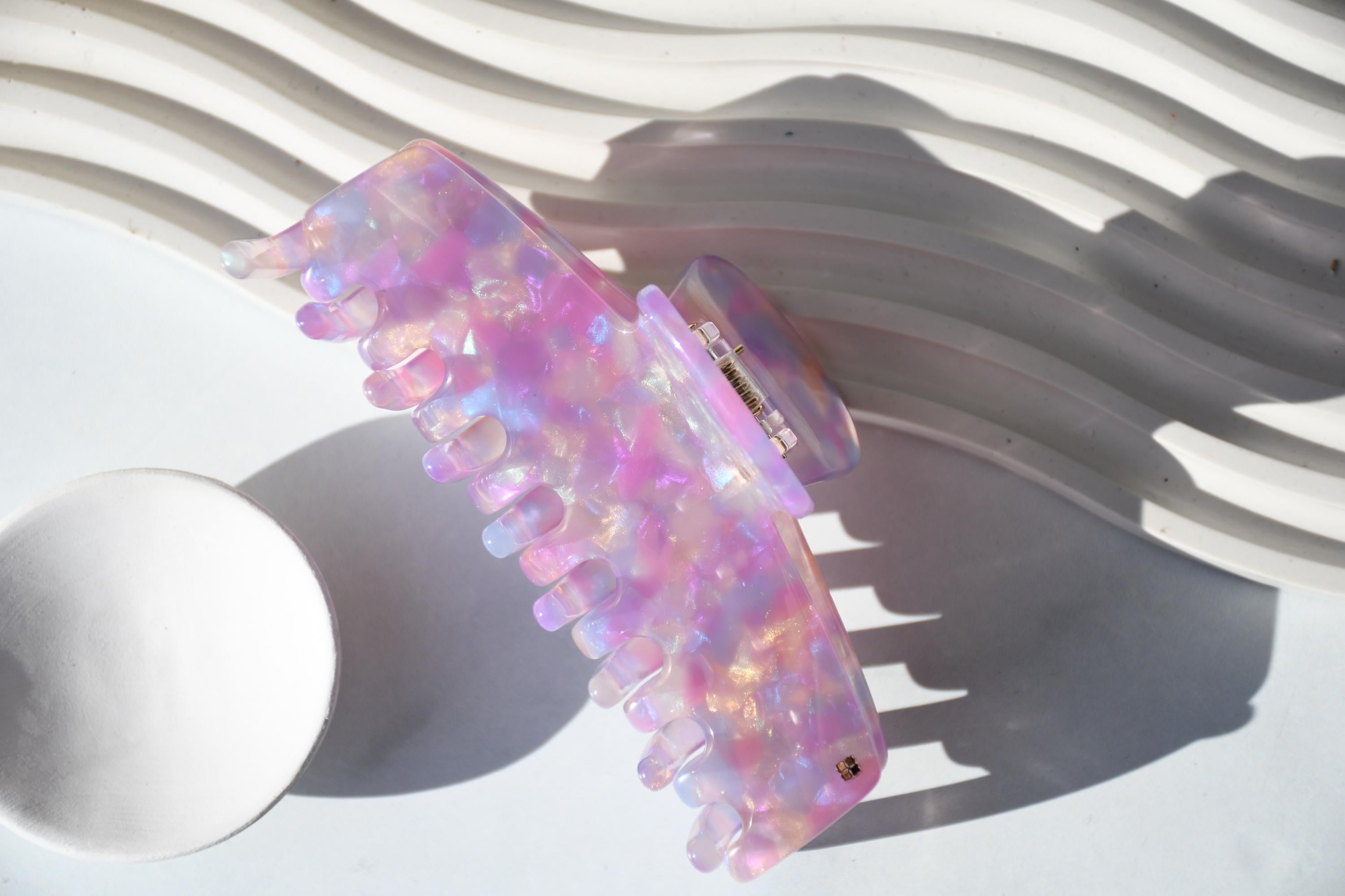 Rectangle Claw in Enchanted - All Acetate Hair Claw