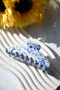 Rectangle Claw in Porcelain - All Acetate Hair Claw