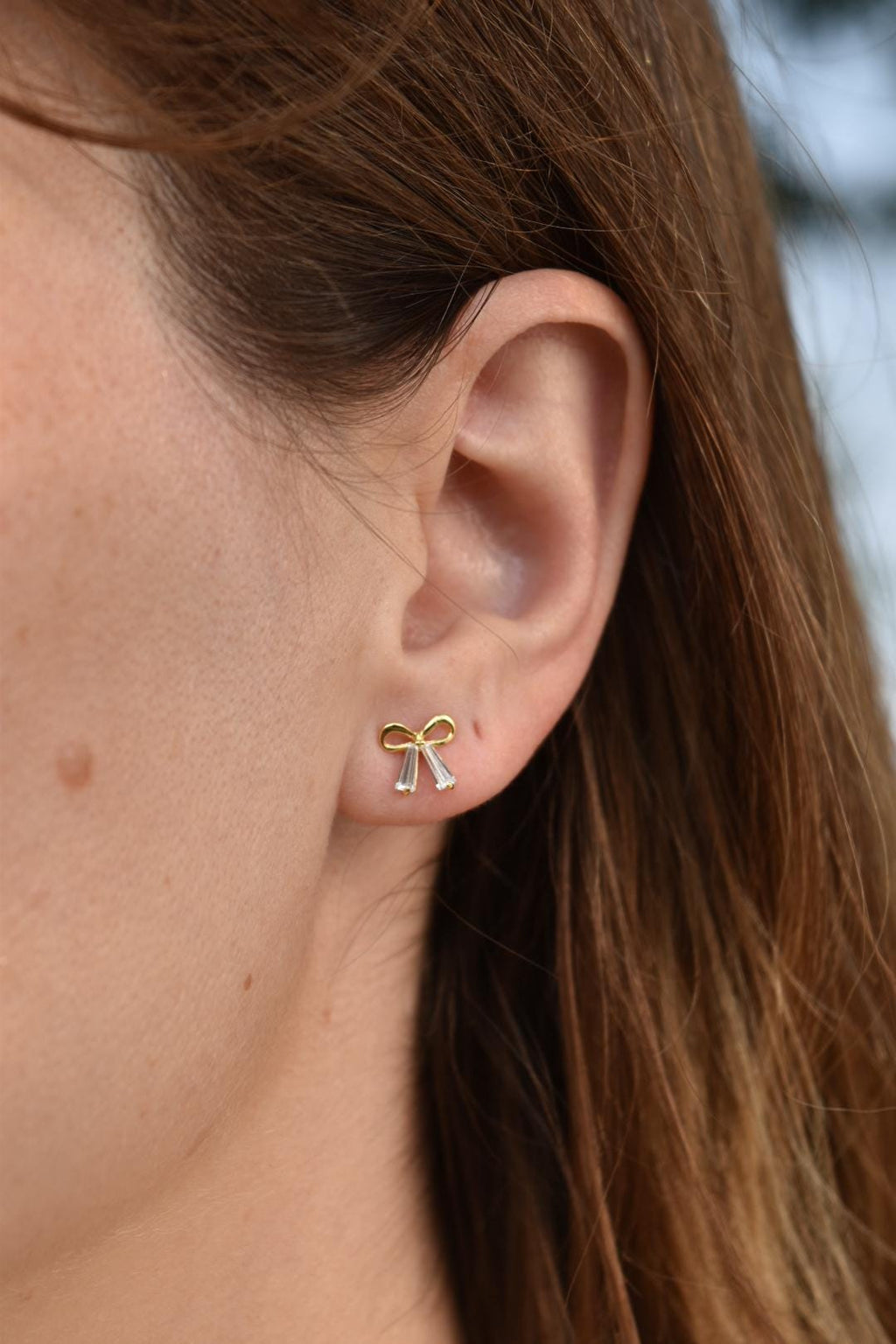 Heart Hair Claw and Earring Set | 14k Gold Vermeil, Sterling Silver