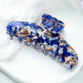 Blue Sodalite Wave Claw Hair Clip | Italian Acetate