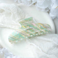 Desert Opal Wave Claw | Italian Acetate Hair Clip