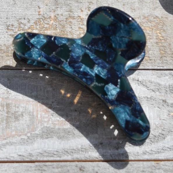 Tortoise Shell Hair Claw BUNDLE 3.5 Inch Acetate French Claw Clip