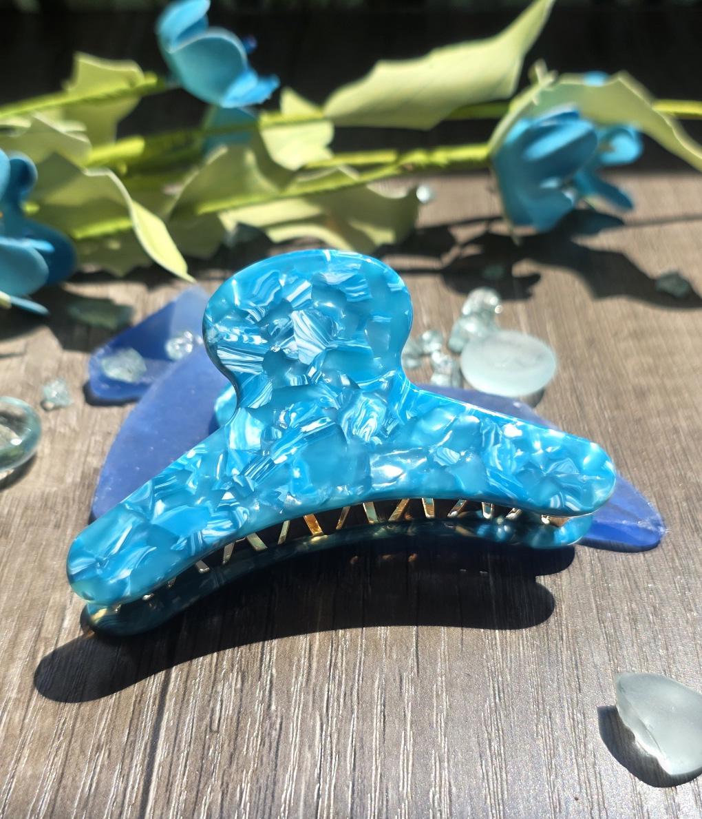 French Claws in Summer Skies Blues
