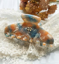 Glamour Grip Mini Claws in Soft Neutrals |  Italian Acetate Small Hair Clip