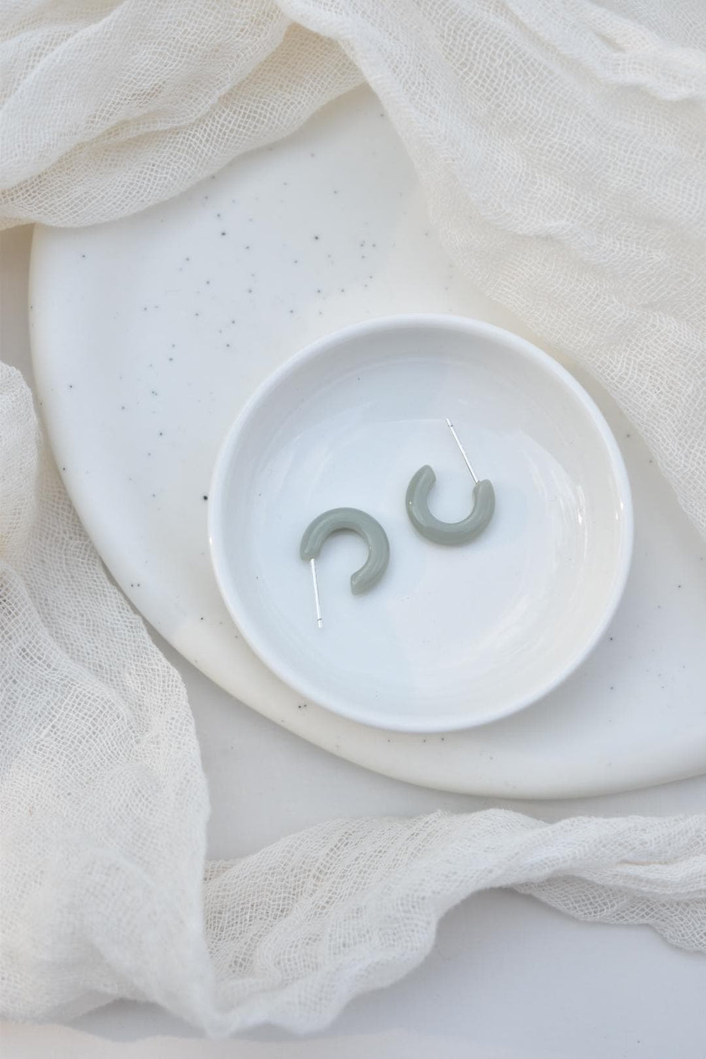 3 Pack -  Huggie Hoop Earrings | Sterling Silver Posts, 15mm