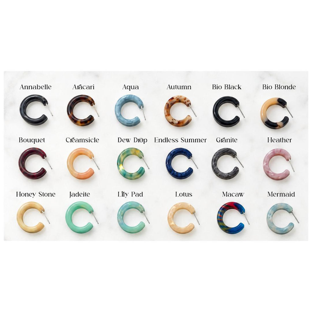Ultra Mini Hoops - 30+ Colors!