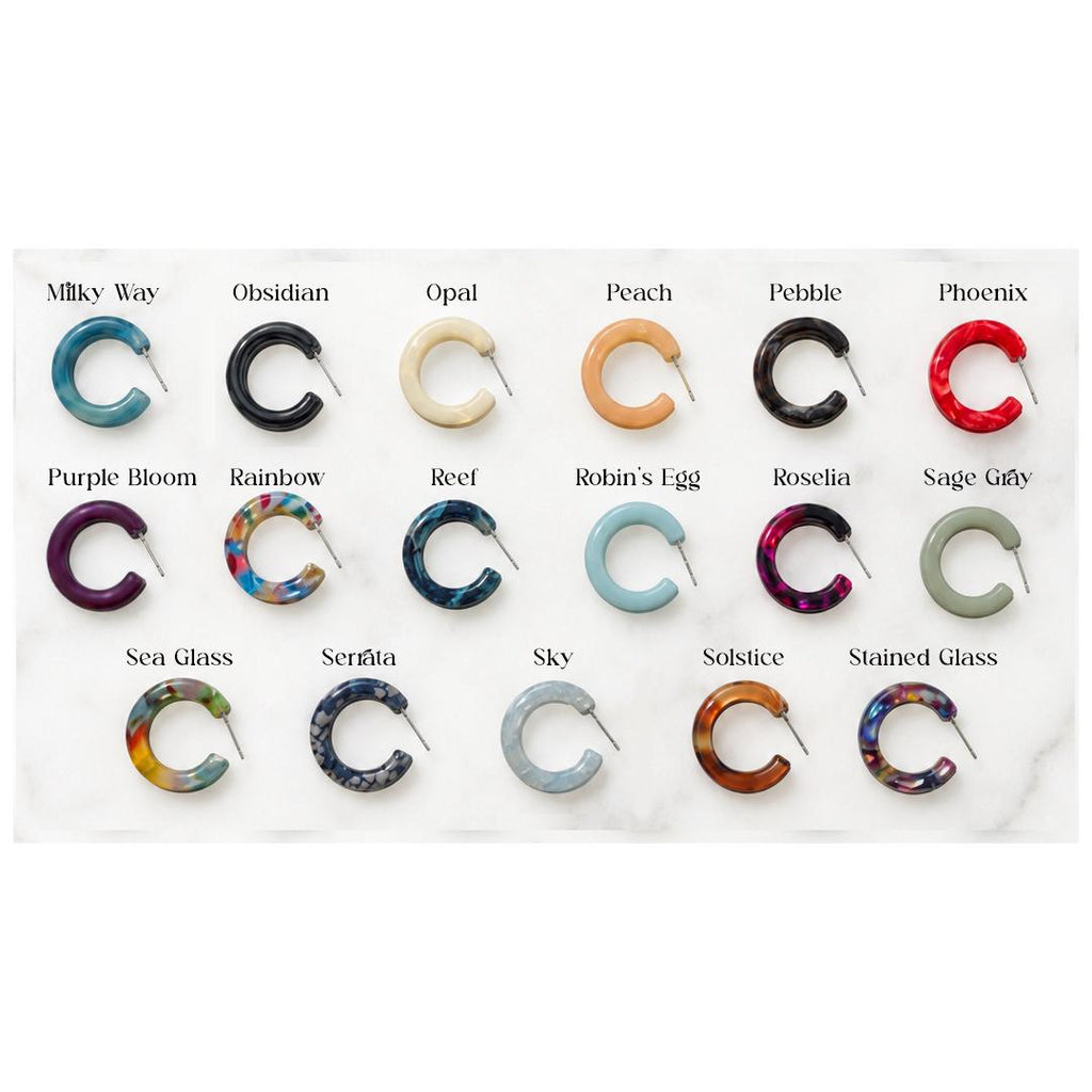 Ultra Mini Hoops - 30+ Colors!